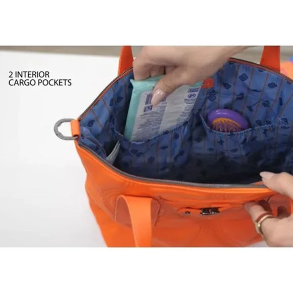 LUG Alto Matte Luxe VL (Vegan Lthr) Tote/Crossbody/Shoulder Bag/Satchel -Indigo - Picture 13 of 15